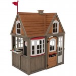 Casuta de Joaca Greystone Cottage Playhouse -casa de exterior pentru copii Casuta de Joaca Greystone Cottage Playhouse -casa de exterior pentru copii